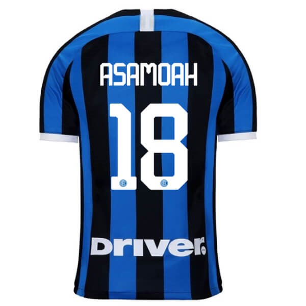 Camiseta Inter Milan NO.18 Asamoah 1ª Kit 2019 2020 Azul